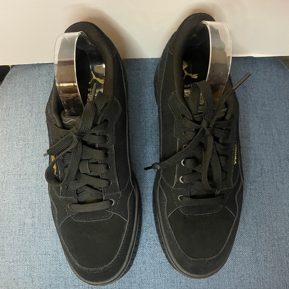 Puma Karma Li Idol Sneakers - Black Suede - Women’s 11 (Like New) - Picture 2 of 10